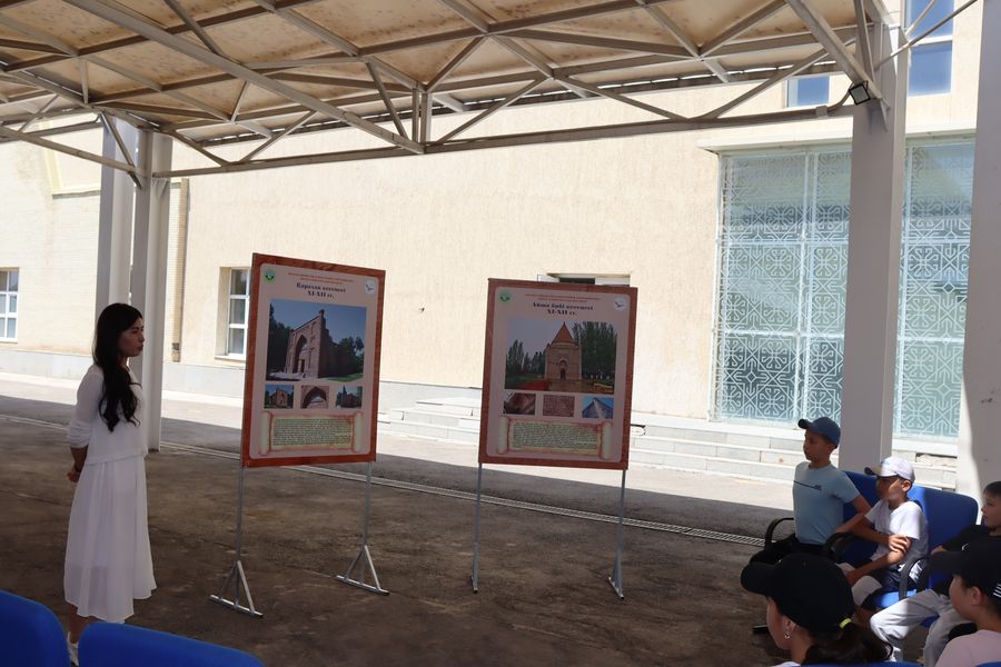 И. Панфилов атындағы №39 мектеп-гимназиясының оқушыларына «Өлкенің жас археологы» атты 5 күндік танымдық бағдарлама