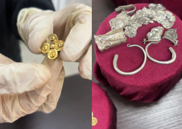 Тараз топырағынан табылған алтынмен апталған тарих!