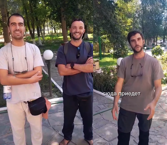 Италиялық туристер тарихи ескерткіштермен танысты