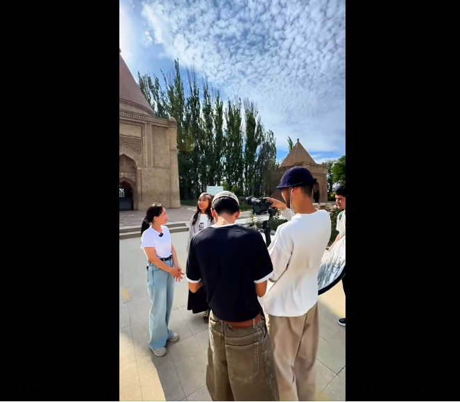 YouTube арнасындағы Qazaq Quest жобасына сұхбат