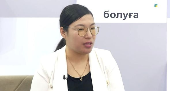 Мадина Ибадильдаева және тарихшы Жаннур Мусабаева Jambyl TV телеарнасына 