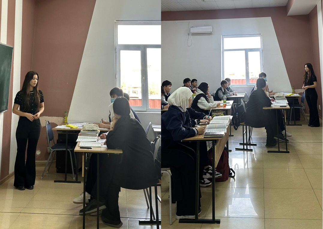 «Өрнек пен өркениет: мәдени сабақтастықтың археологиялық көрінісі» тақырыбында танымдық сабақ