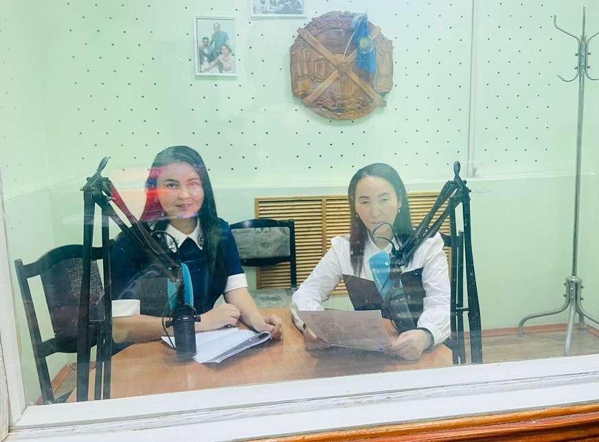 Исаева Улжан радио эфирде Ақкөл тұрағы жайлы ой бөлісті