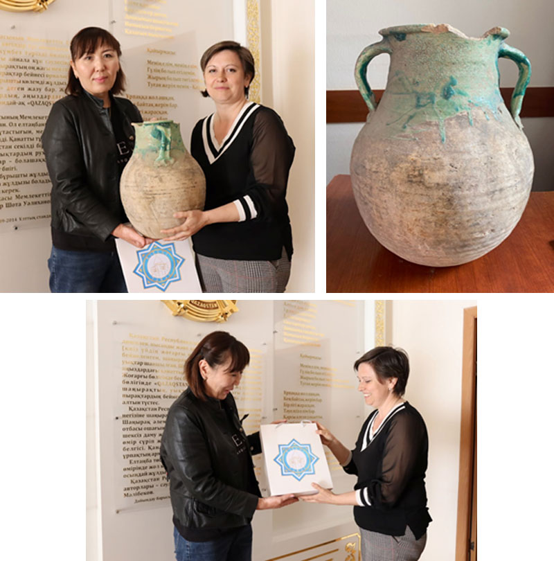 Музей-қорығының қоры қыш құмырамен толықтырылды
