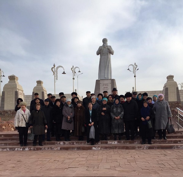 Тараздық ардагерлер Тектұрмас кешенін аралады