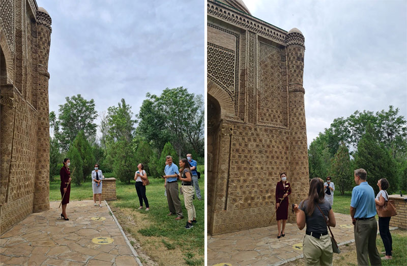 «Айша бибі» кесенесінің тарихымен танысты