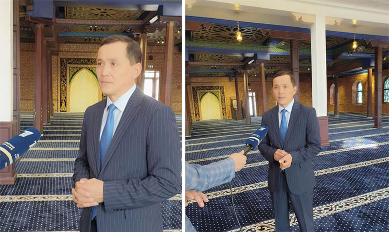 «Біздің ел» бағдарламасының меншікті тілшісіне арнайы сұхбат берілді