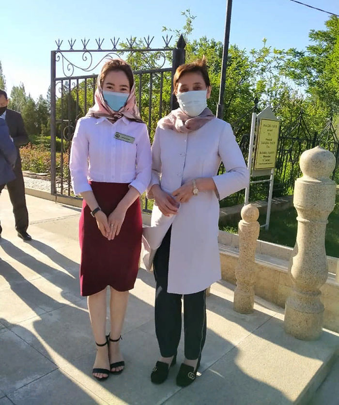 Музей қызметкерлері экскурсия жүргізді