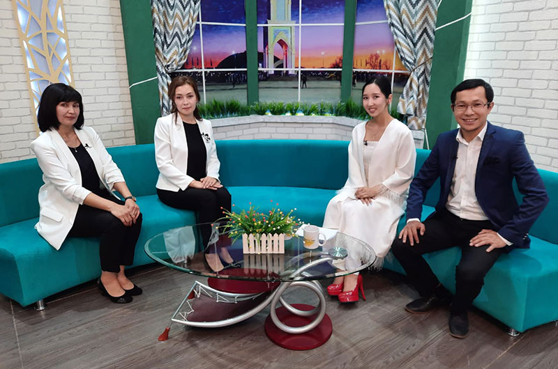 «Музей маржандары» тақырыбында тікелей эфирде сұхбат берді