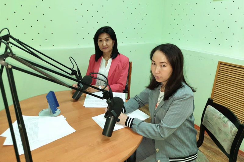 «Жамбыл» радиосына сұхбат берді