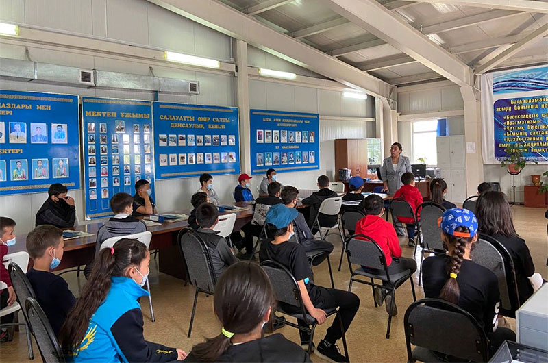 «Жекпе – жек» кәсіпқой спорт клубында дәріс оқылды