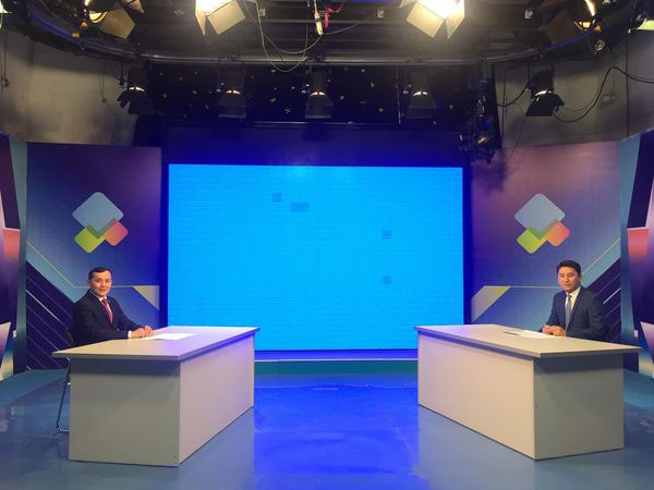 "Бірінші студия" бағдарламасына сұхбат берді