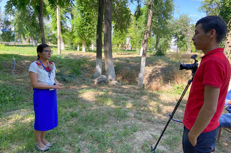 Тарихи тұрғыда сұхбат берді