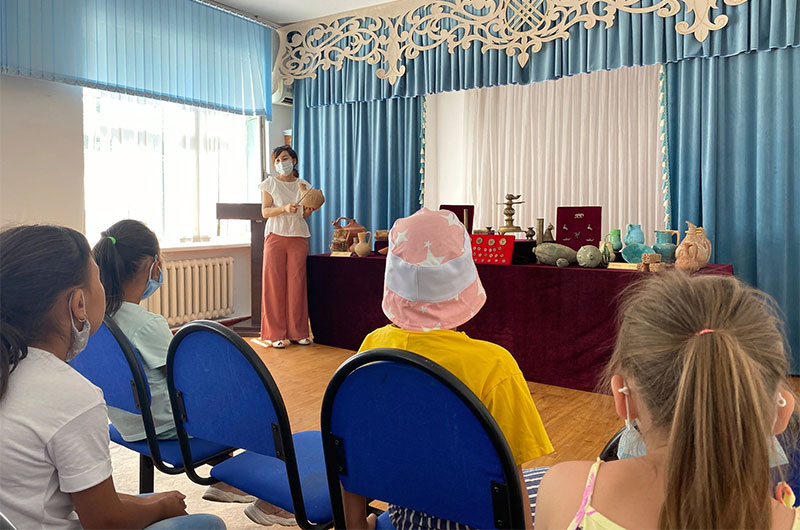 Жылжымалы көрме ұйымдастырылды