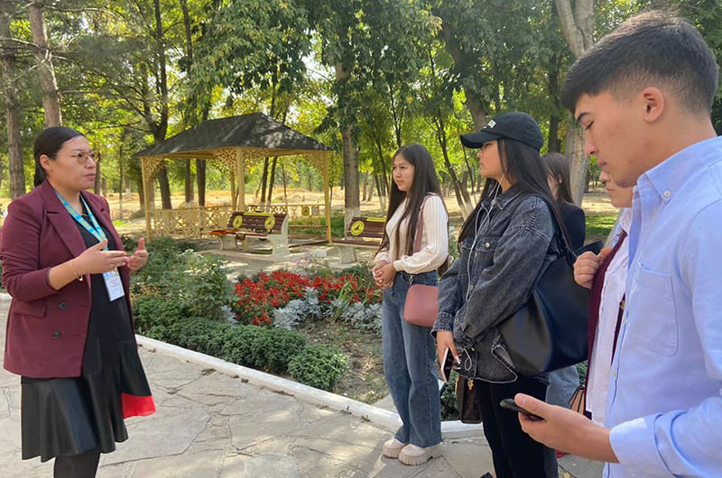 Колледж білімгерлері іс-тәжірибеден өтуде