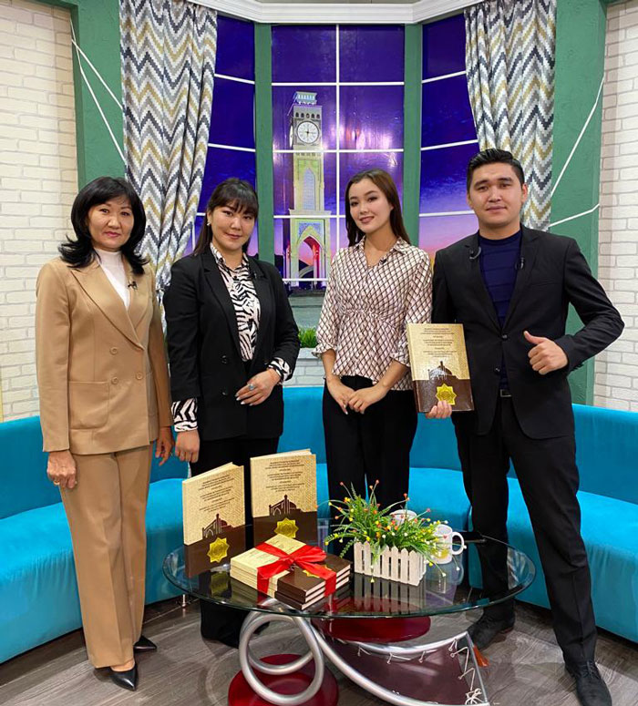 Музей қызметкерлері «JAMBYL TV» телеарнасында