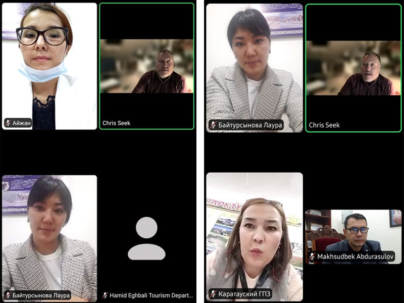 Кезекті онлайн-сабаққа қатысты