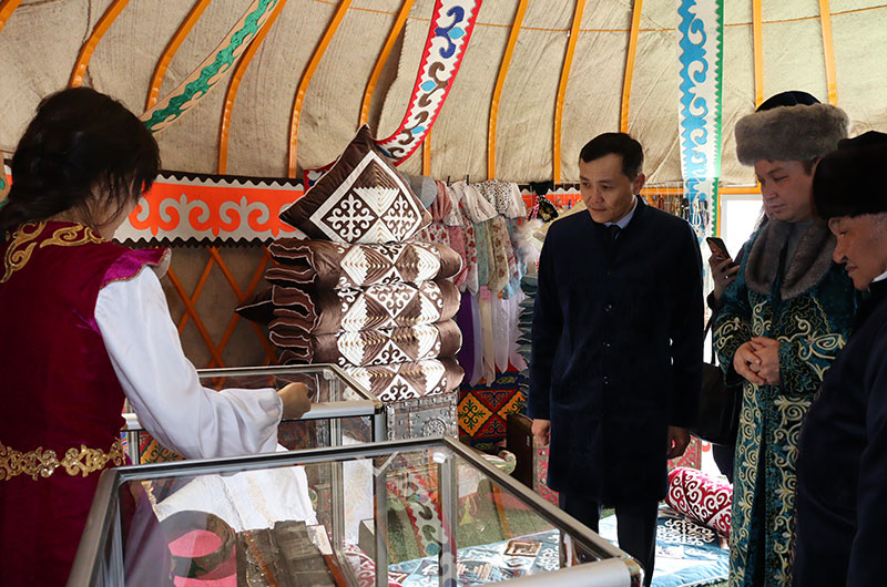 «Киіз үйдің» салтанатты түрде ашылу рәсімі өткізілді