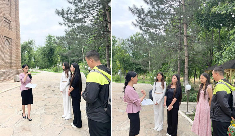 Білімгерлер іс-тәжірибеден өтуде