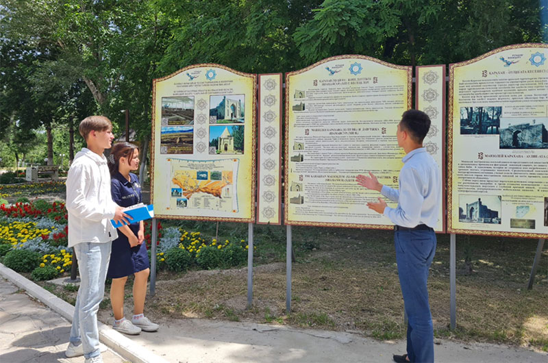 Колледж білімгерлері іс-тәжірибеден өтуде