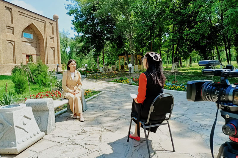 СТВ телеарнасына сұхбат берді